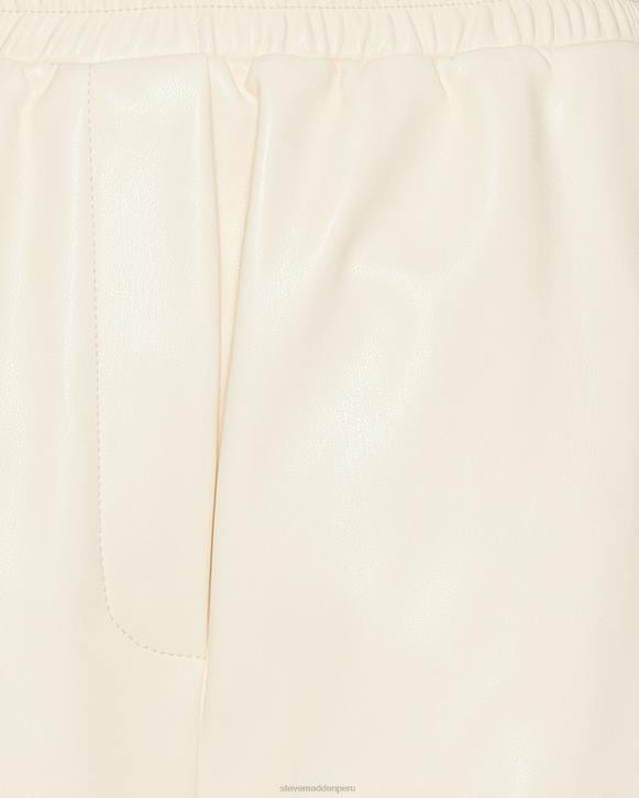 Steve Madden agotador mujer fonda corta vainilla 4DZJ662 crema