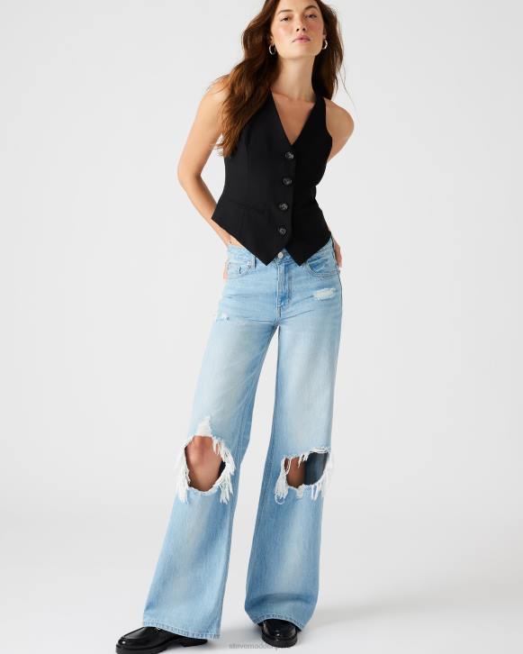 Steve Madden agotador mujer jean mila 4DZJ654 tela de mezclilla