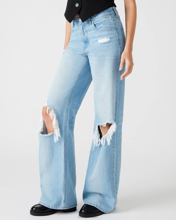 Steve Madden agotador mujer jean mila 4DZJ654 tela de mezclilla