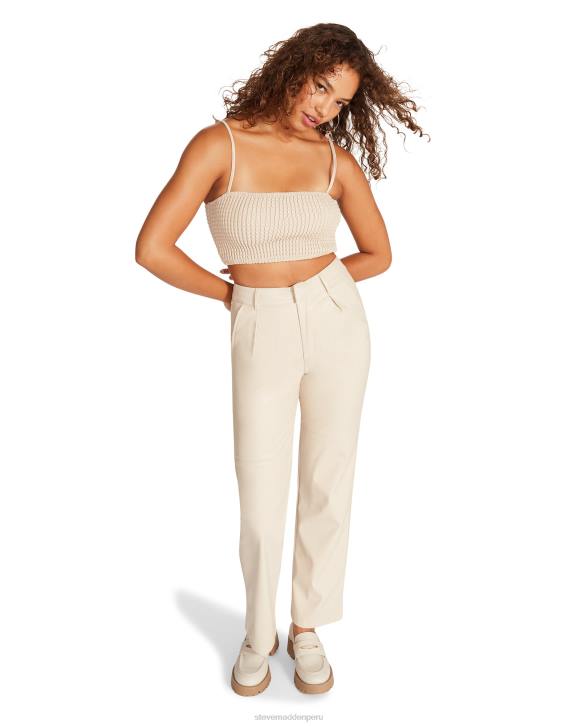 Steve Madden agotador mujer pantalón abby 4DZJ679 Marfil