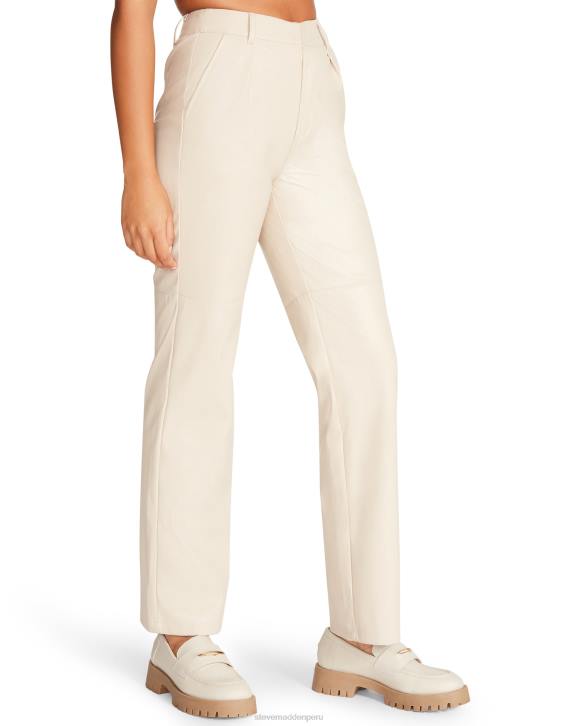 Steve Madden agotador mujer pantalón abby 4DZJ679 Marfil