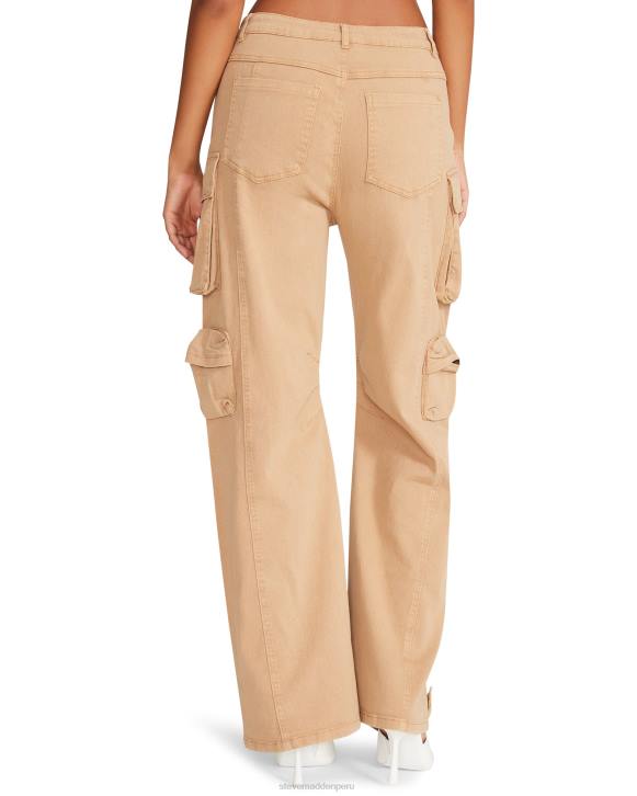 Steve Madden agotador mujer pantalón brody 4DZJ633 gris pardo