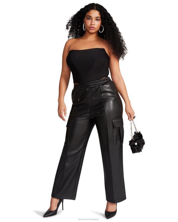 Steve Madden agotador mujer pantalón de corte 4DZJ644 negro