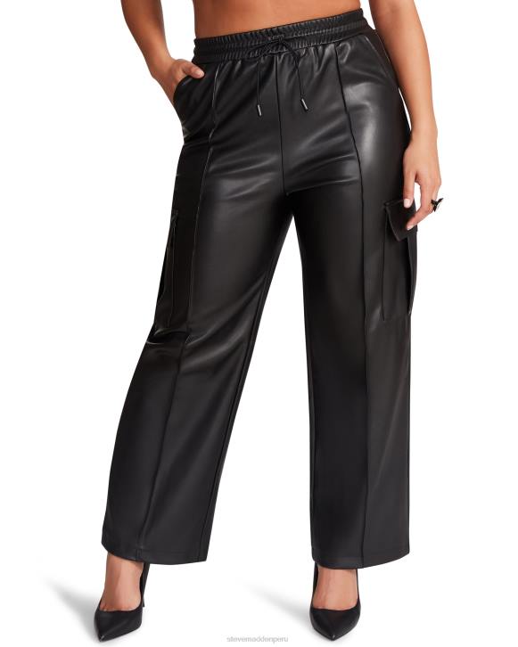 Steve Madden agotador mujer pantalón de corte 4DZJ644 negro