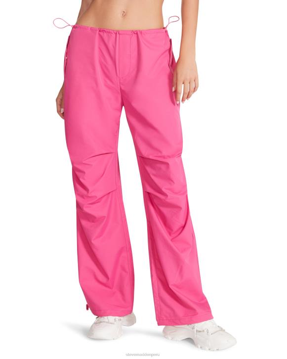 Steve Madden agotador mujer pantalón de paracaídas pia 4DZJ671 rosa