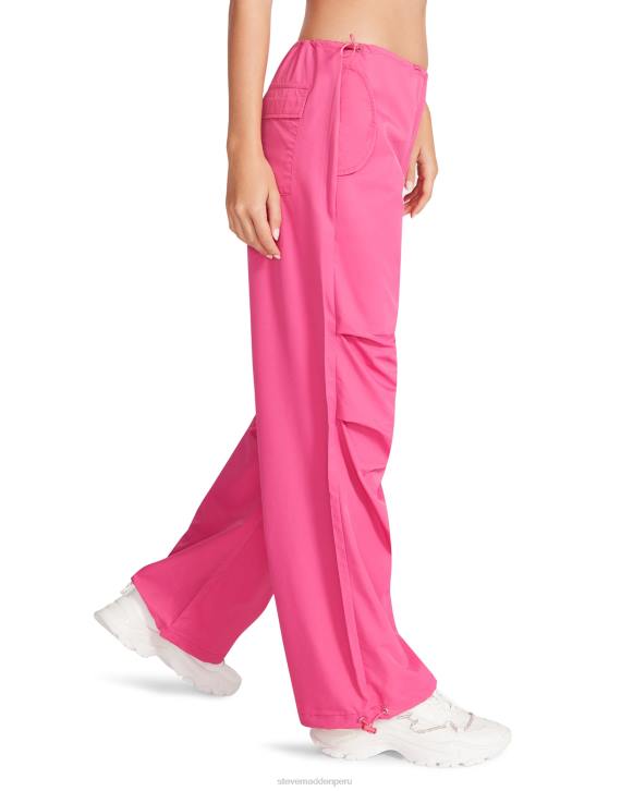 Steve Madden agotador mujer pantalón de paracaídas pia 4DZJ671 rosa