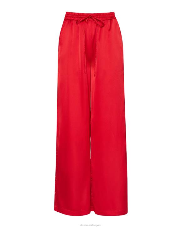 Steve Madden agotador mujer pantalón dorian 4DZJ680 rojo