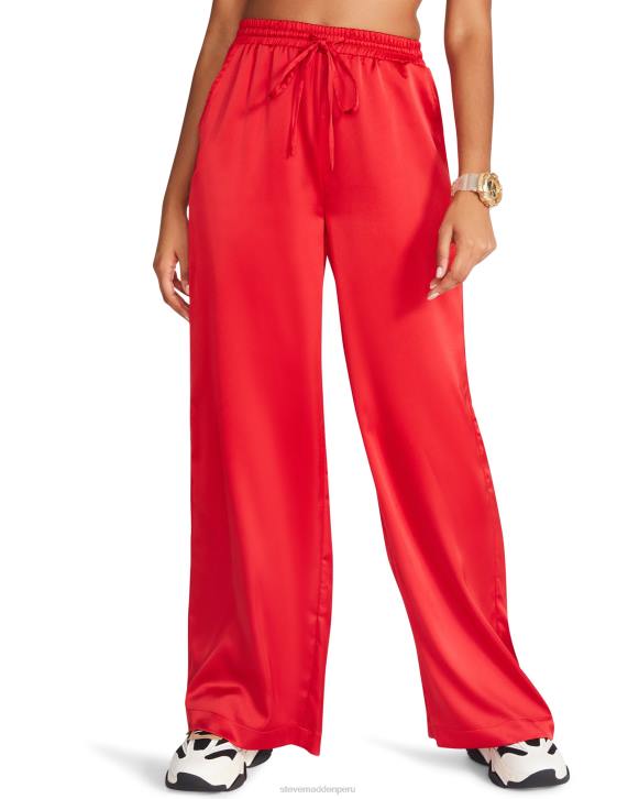 Steve Madden agotador mujer pantalón dorian 4DZJ680 rojo