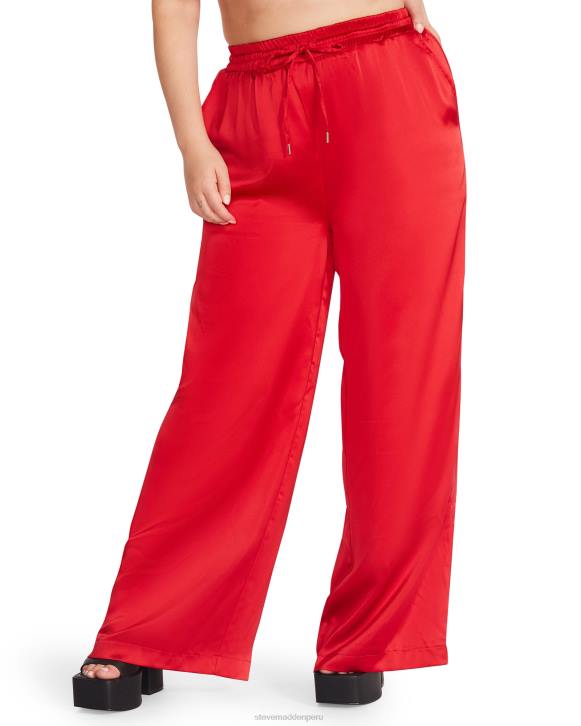 Steve Madden agotador mujer pantalón dorian 4DZJ680 rojo