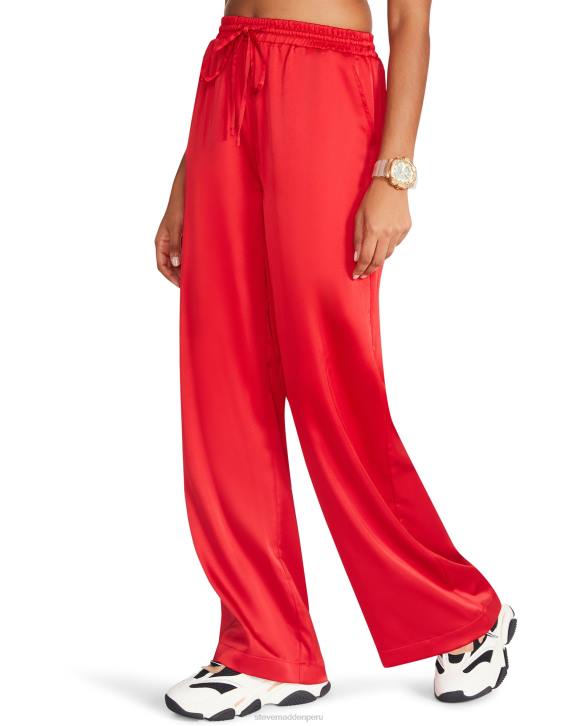Steve Madden agotador mujer pantalón dorian 4DZJ680 rojo