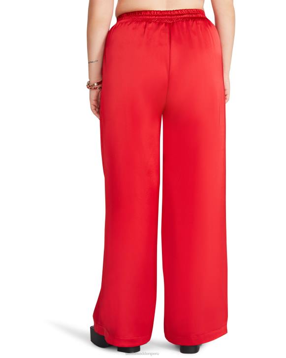 Steve Madden agotador mujer pantalón dorian 4DZJ680 rojo