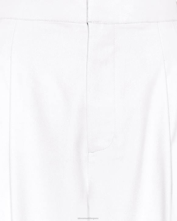 Steve Madden agotador mujer pantalón isabela 4DZJ632 blanco