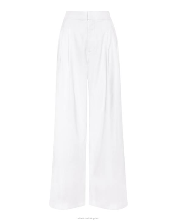 Steve Madden agotador mujer pantalón isabela 4DZJ632 blanco