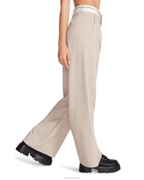 Steve Madden agotador mujer pantalón izzie 4DZJ645 color topo claro