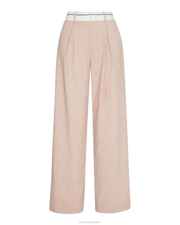Steve Madden agotador mujer pantalón izzie 4DZJ645 color topo claro