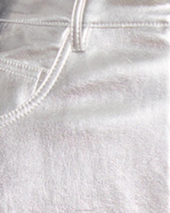Steve Madden agotador mujer pantalón josie 4DZJ682 plata