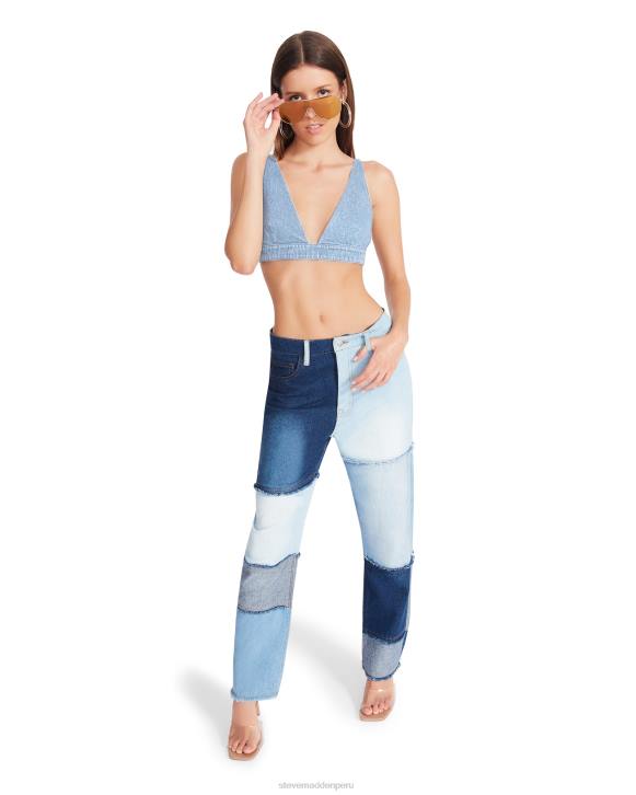 Steve Madden agotador mujer pantalón kylie 4DZJ690 tela de mezclilla