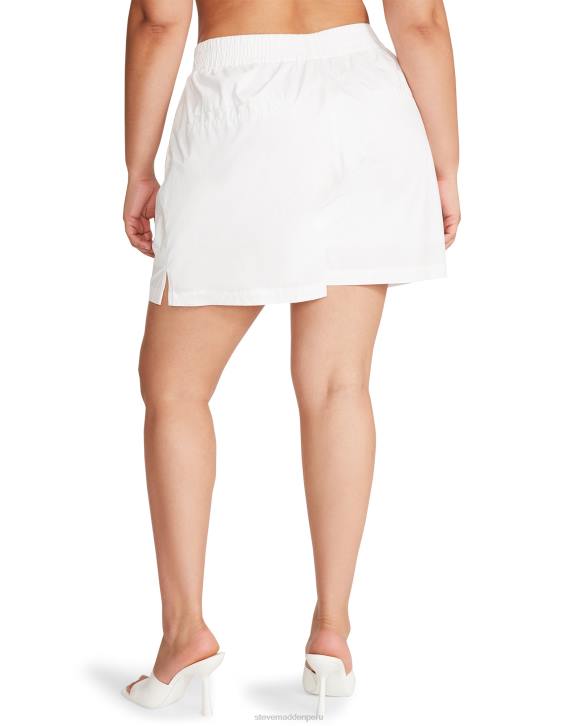Steve Madden agotador mujer tish corto 4DZJ678 blanco