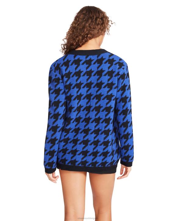 Steve Madden agotador mujer cárdigan deportivo 4DZJ790 azul