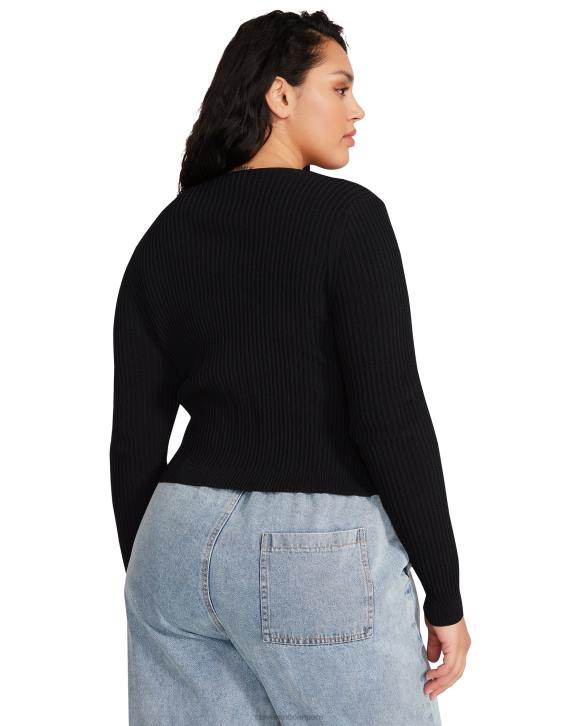 Steve Madden agotador mujer cárdigan emilia 4DZJ750 negro