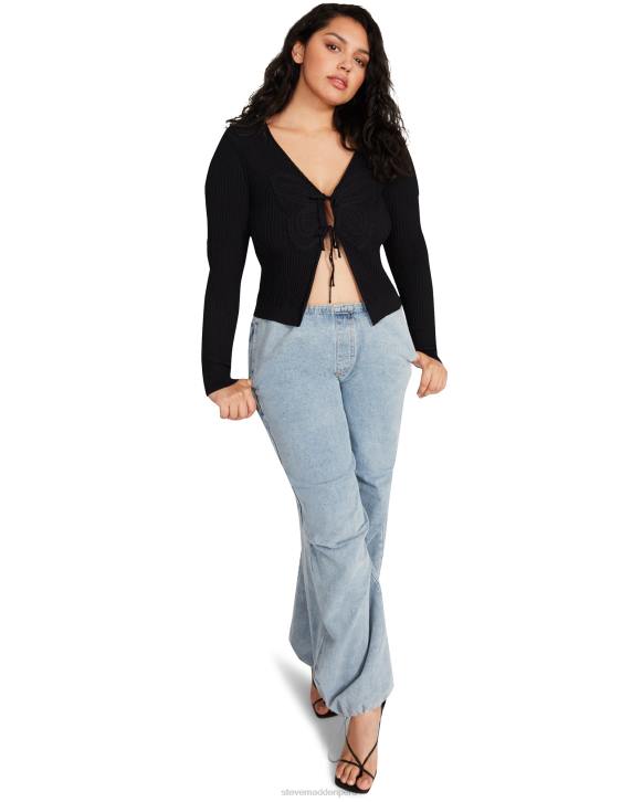Steve Madden agotador mujer cárdigan emilia 4DZJ750 negro