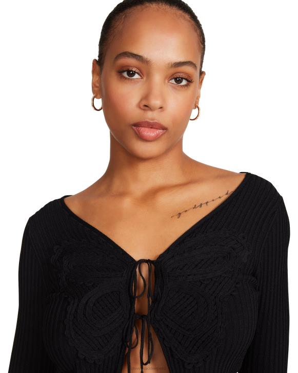 Steve Madden agotador mujer cárdigan emilia 4DZJ750 negro