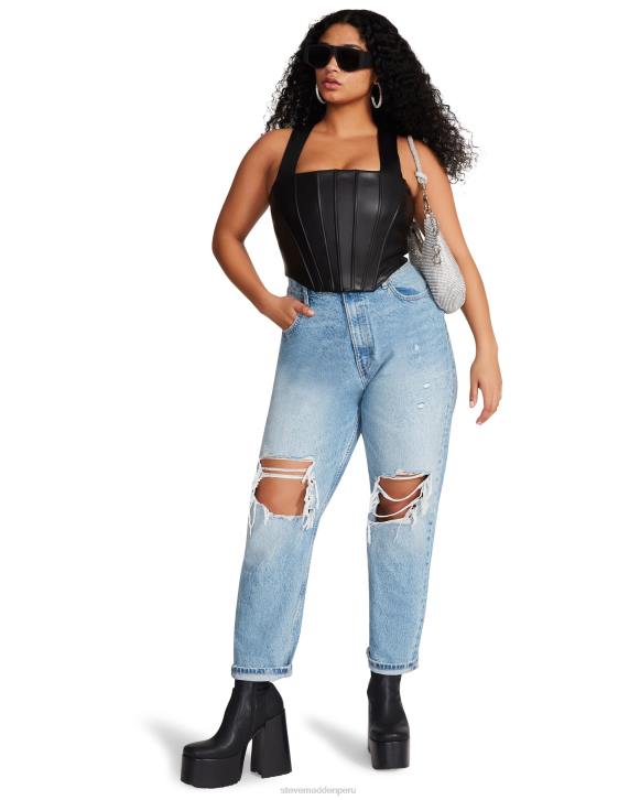 Steve Madden agotador mujer corsé kimmie 4DZJ772 negro