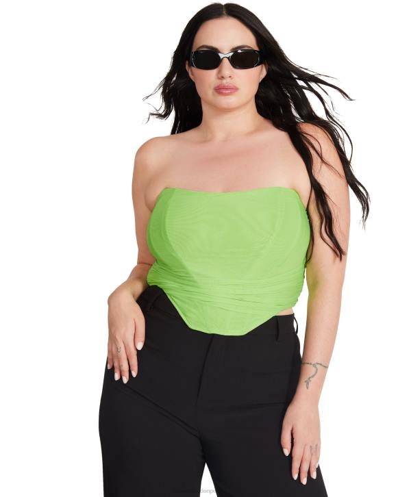 Steve Madden agotador mujer dalia superior 4DZJ781 verde neón