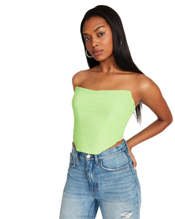 Steve Madden agotador mujer dalia superior 4DZJ781 verde neón