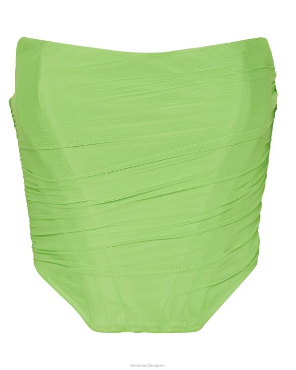 Steve Madden agotador mujer dalia superior 4DZJ781 verde neón