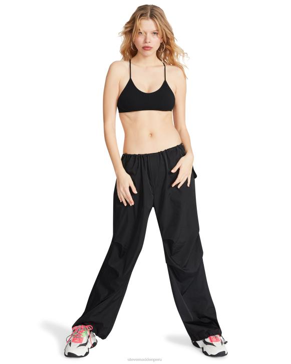 Steve Madden agotador mujer el bralette de malla ella 4DZJ754 negro