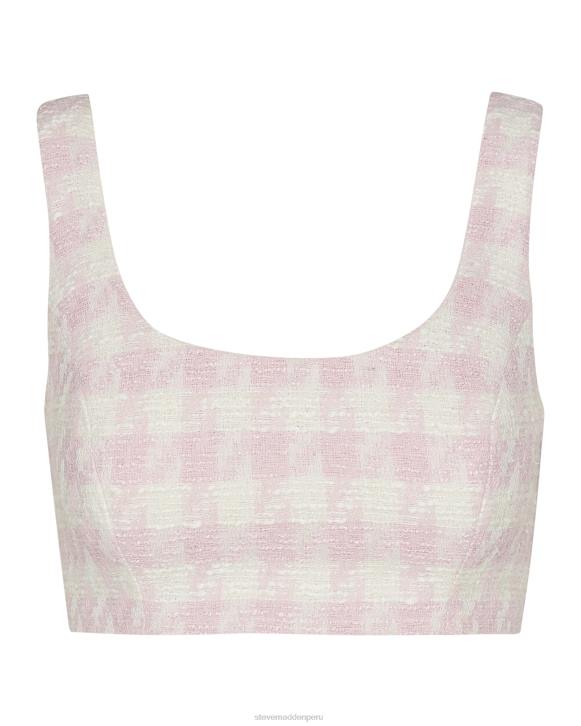Steve Madden agotador mujer layla superior 4DZJ755 rosa