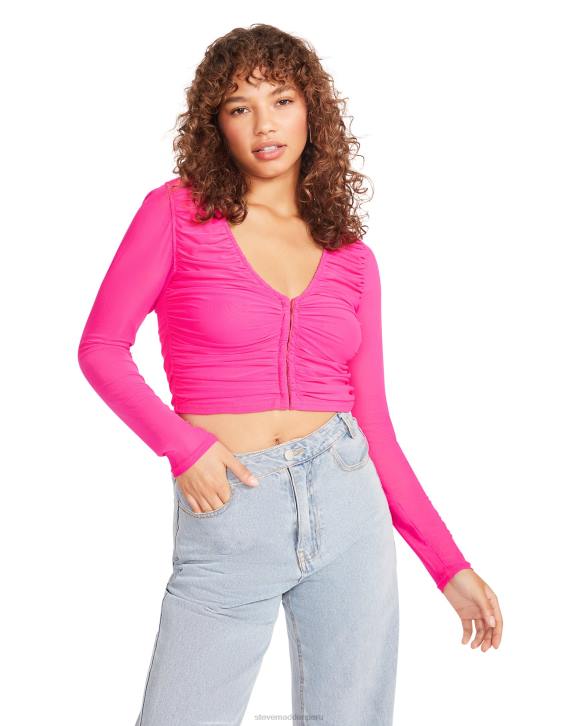 Steve Madden agotador mujer luna superior 4DZJ793 Rosa caliente