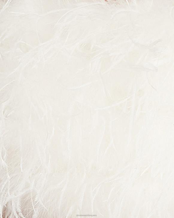 Steve Madden agotador mujer nessa superior 4DZJ748 blanco