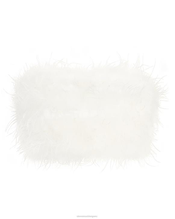 Steve Madden agotador mujer nessa superior 4DZJ748 blanco