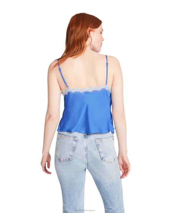 Steve Madden agotador mujer parte superior de ceniza 4DZJ764 azul