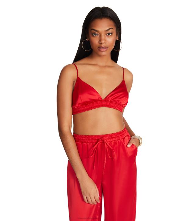 Steve Madden agotador mujer sujetador de pimienta 4DZJ774 rojo
