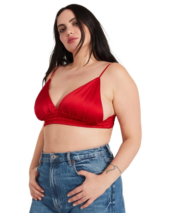 Steve Madden agotador mujer sujetador de pimienta 4DZJ774 rojo