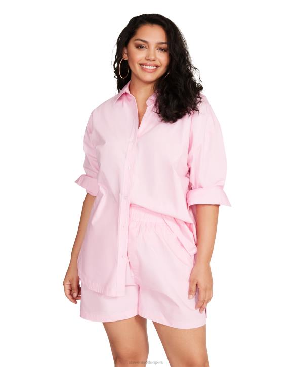 Steve Madden agotador mujer tapa de amapola 4DZJ744 rosa