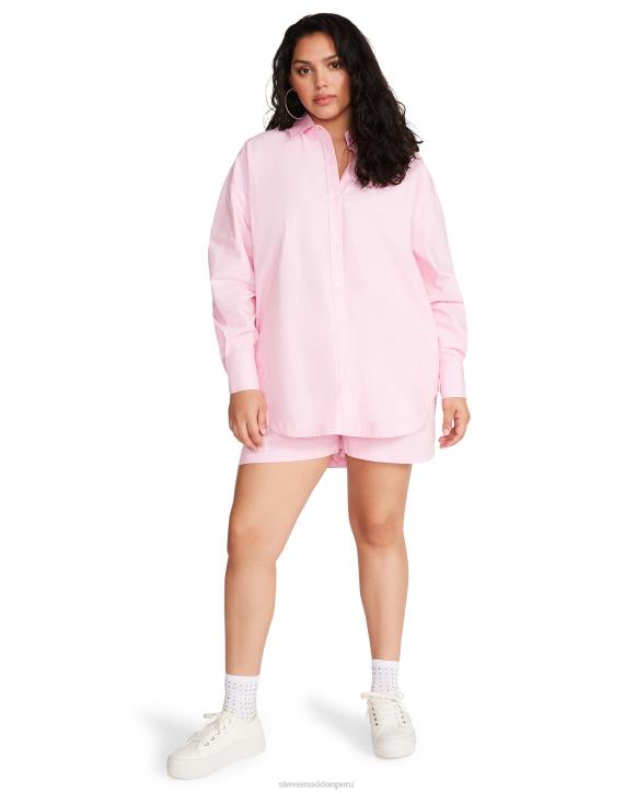 Steve Madden agotador mujer tapa de amapola 4DZJ744 rosa