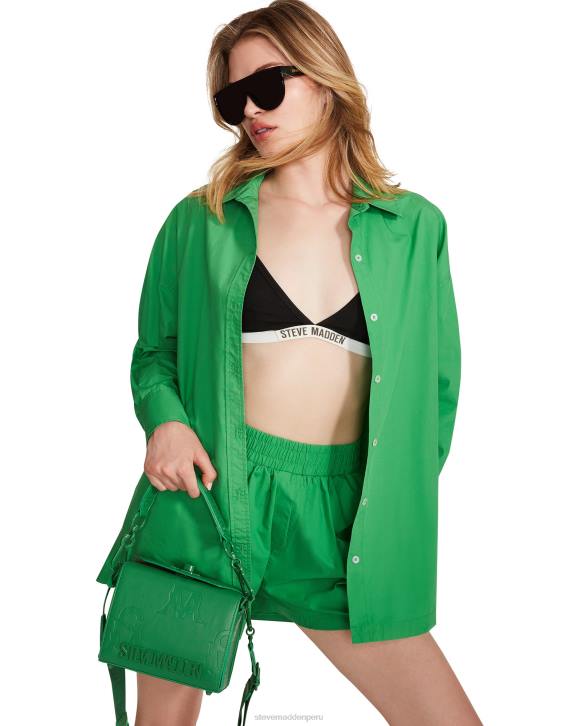 Steve Madden agotador mujer tapa de amapola 4DZJ757 verde