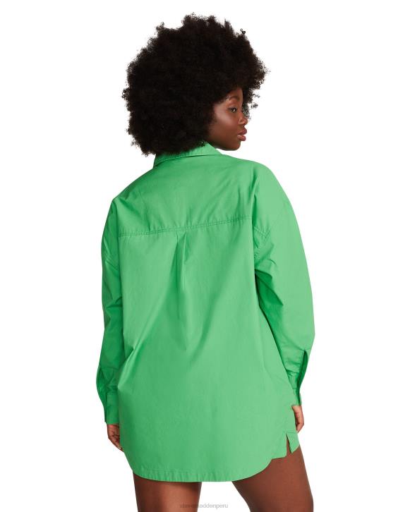 Steve Madden agotador mujer tapa de amapola 4DZJ757 verde