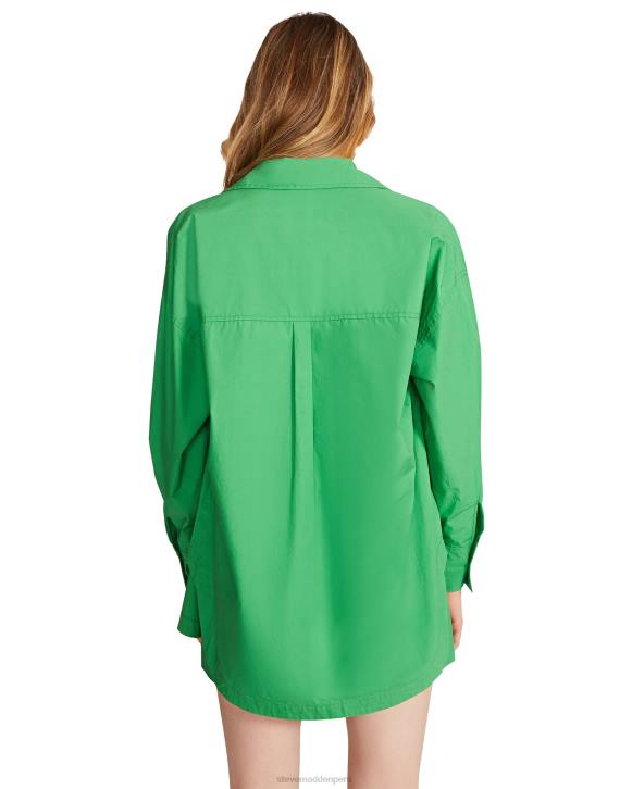 Steve Madden agotador mujer tapa de amapola 4DZJ757 verde