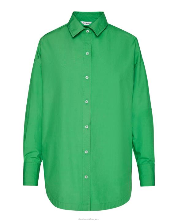 Steve Madden agotador mujer tapa de amapola 4DZJ757 verde