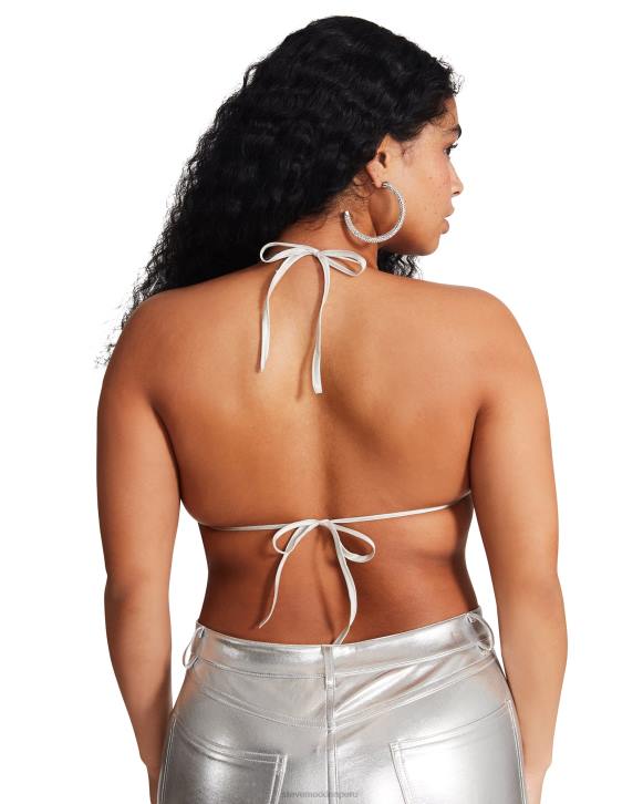 Steve Madden agotador mujer top de bikini con diamantes de imitación 4DZJ758 pedrería