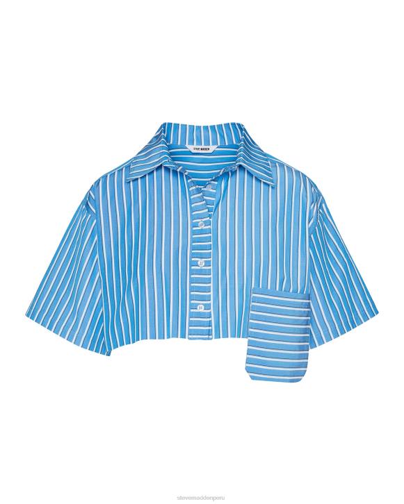 Steve Madden agotador mujer top ellison 4DZJ759 azul