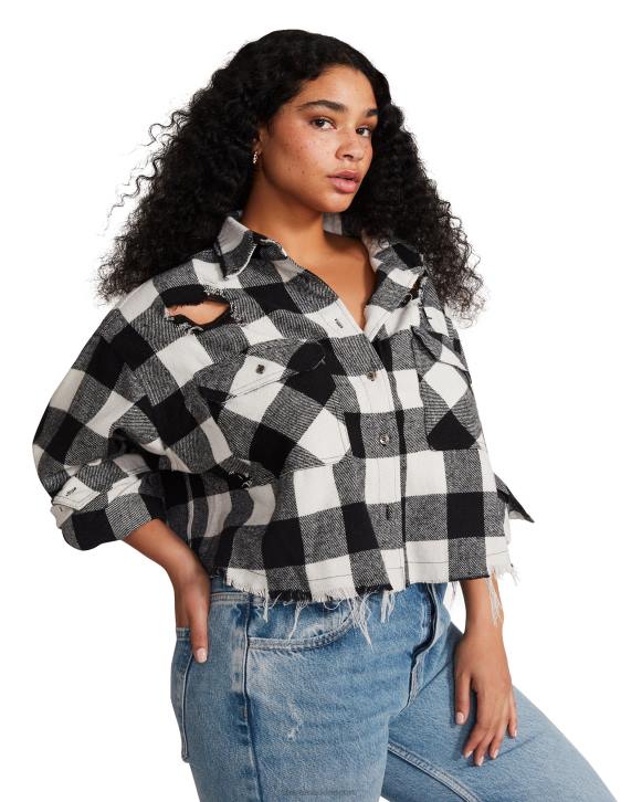 Steve Madden agotador mujer top sammy 4DZJ768 negro
