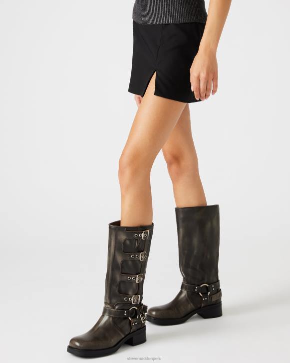 Steve Madden agotador mujer falda pantalón de cámara 4DZJ635 negro