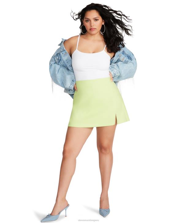 Steve Madden agotador mujer falda pantalón de cámara 4DZJ641 verde