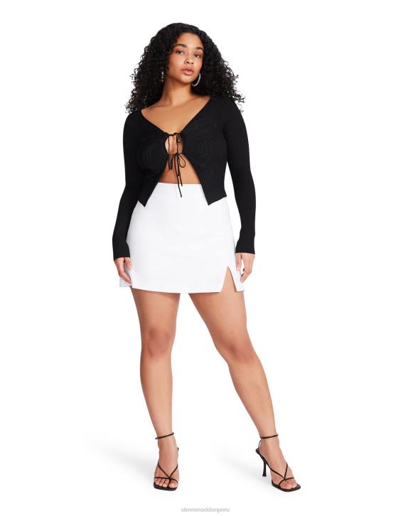Steve Madden agotador mujer falda pantalón de cámara 4DZJ672 blanco